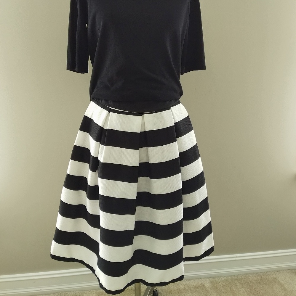 Black and white skirt - Picture 1 of 1